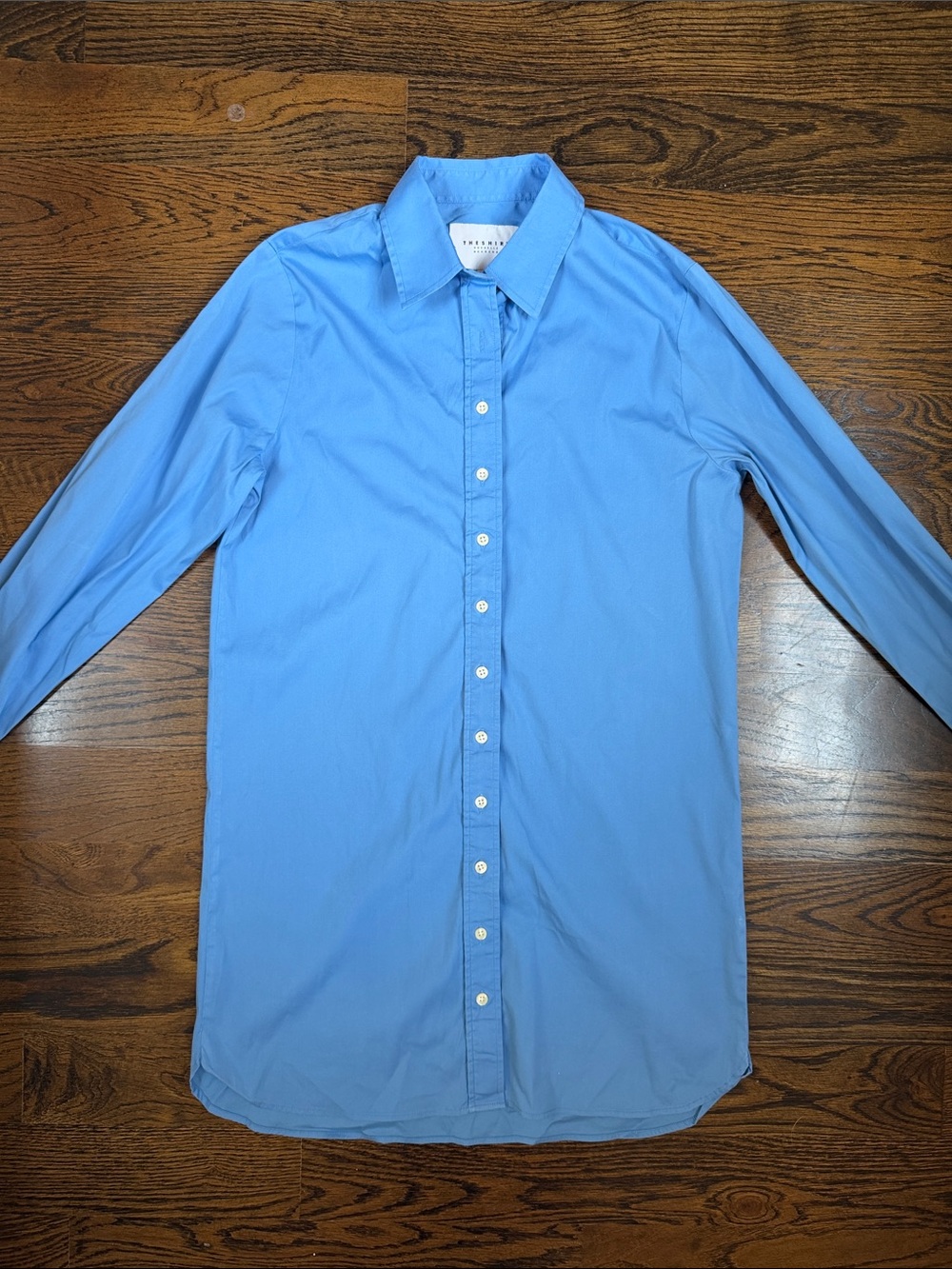 The Shirt by Rochelle Behrens Shirt Dress Size Small